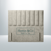 Load image into Gallery viewer, Upholstered Stripe Headboard Front | Heston & Co