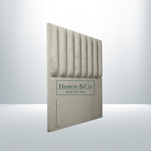 Load image into Gallery viewer, Upholstered Stripe Headboard Side | Heston & Co