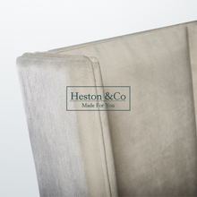 Load image into Gallery viewer, Winged Panel Headboard Close Up| Heston & Co