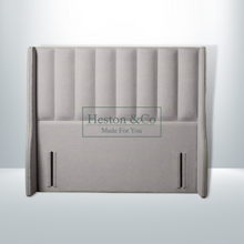 Load image into Gallery viewer, Winged Stripe Headboard Front | Heston & Co