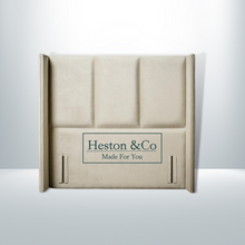 Load image into Gallery viewer, Winged Panel Headboard Front | Heston &amp; Co
