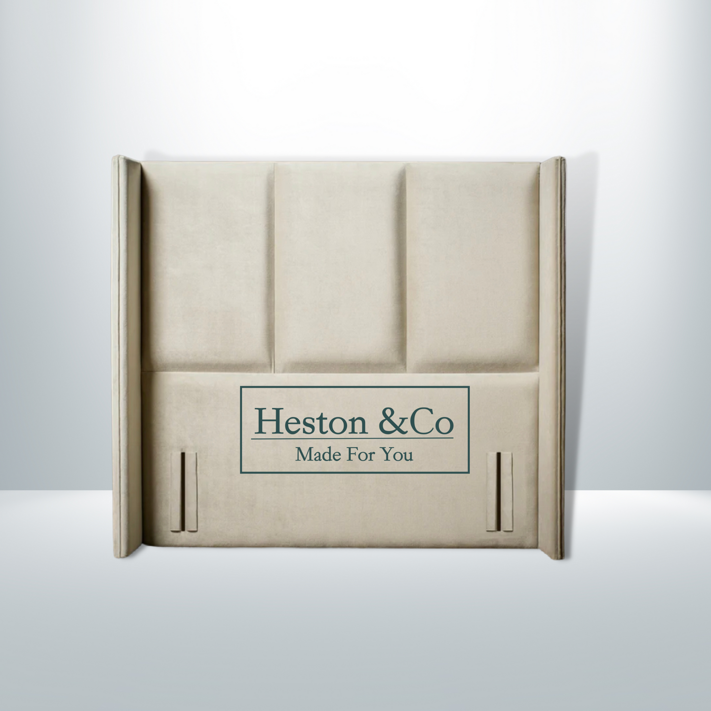 Winged Panel Headboard Front | Heston & Co